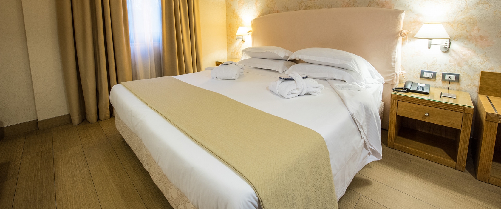 Spazi e comfort nelle camere superior di Hotel Touring