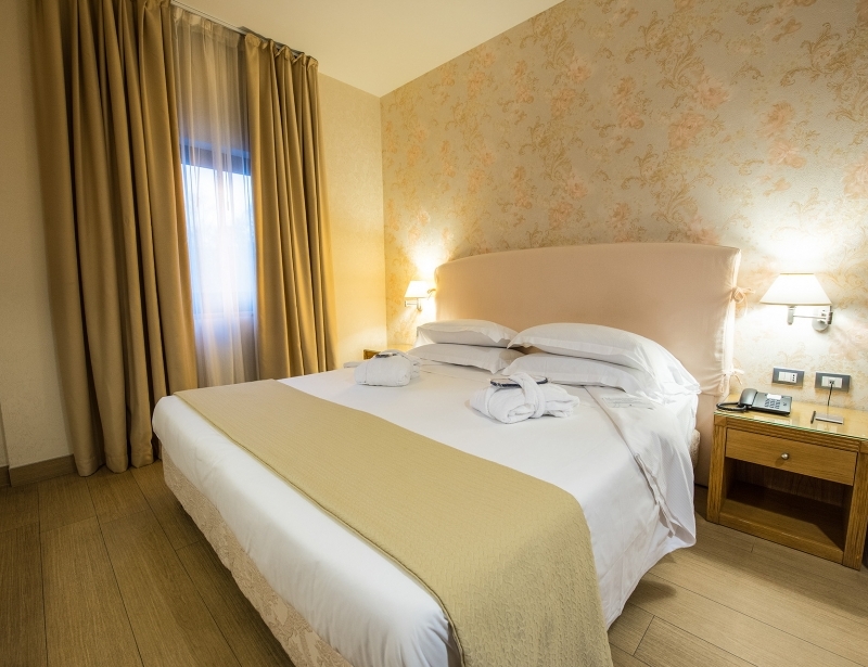 Spazi e comfort nelle camere superior di Hotel Touring
