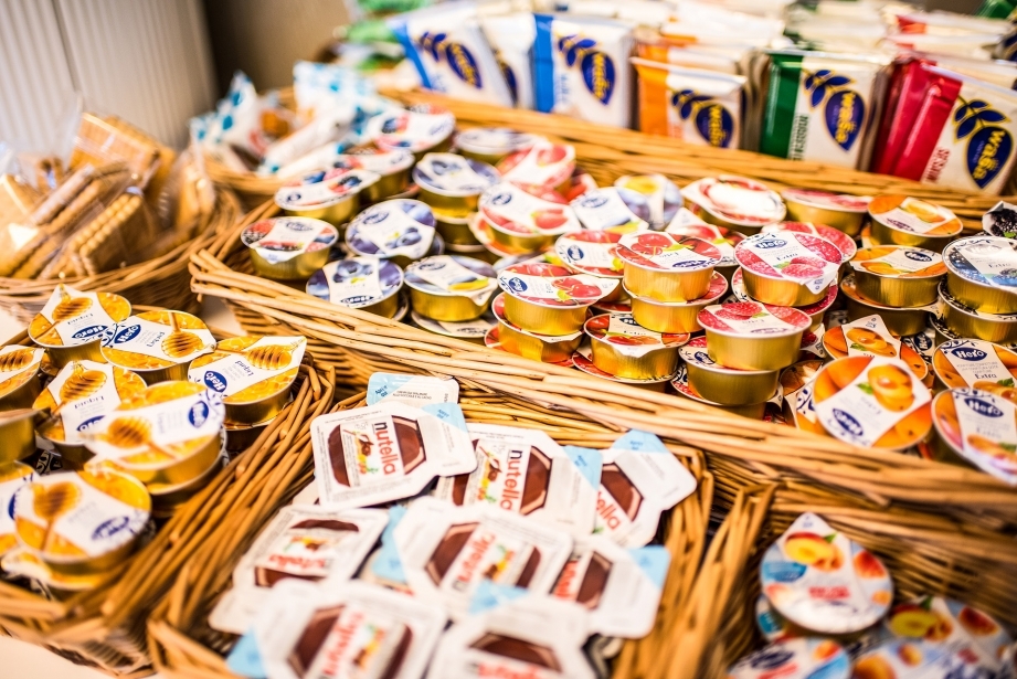 Rich breakfast buffet: book Hotel Touring Carpi!
