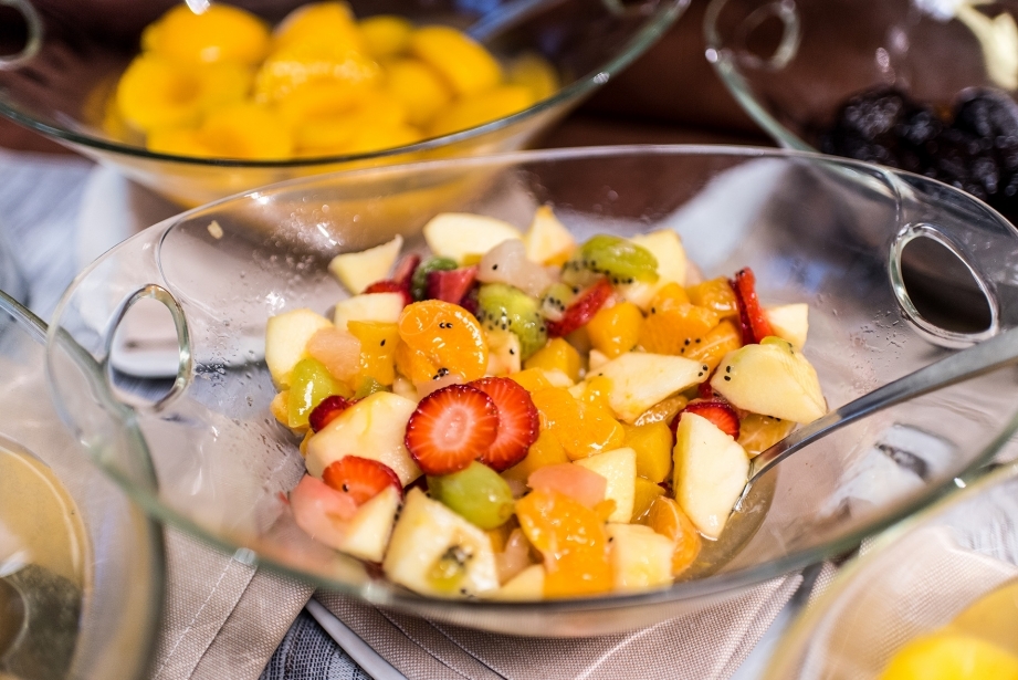 Fresh products in the breakfast of our 4-star hotel in Carpi