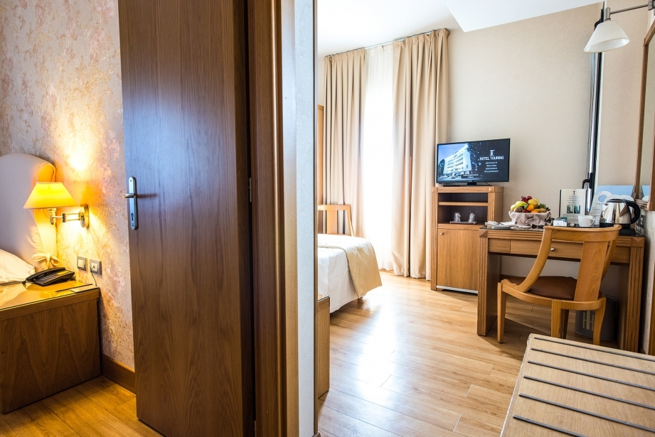 Rooms for the whole family at Hotel Touring
